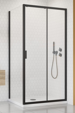 Душевой уголок Radaway Alienta Black DWJ 100 Чёрный матовый