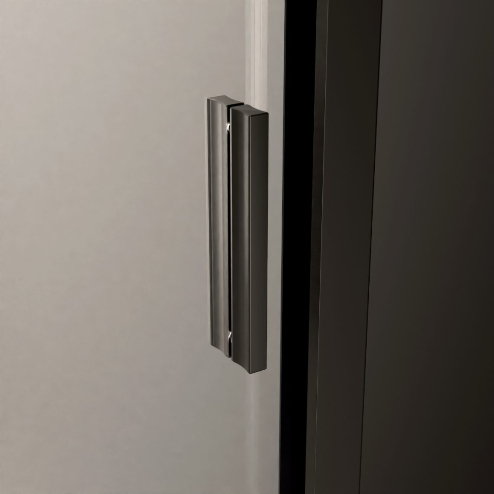Душевой уголок Radaway Alienta Black DWJ 100 Чёрный матовый