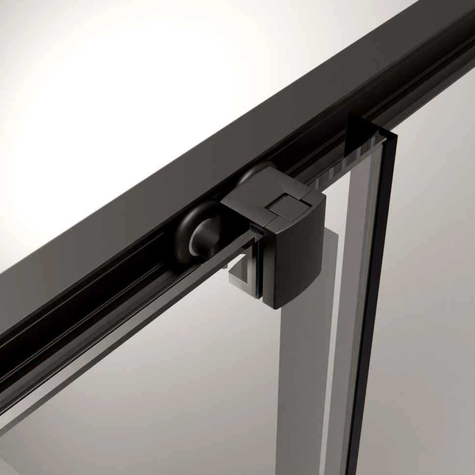 Душевой уголок Radaway Alienta Black DWJ 100 Чёрный матовый