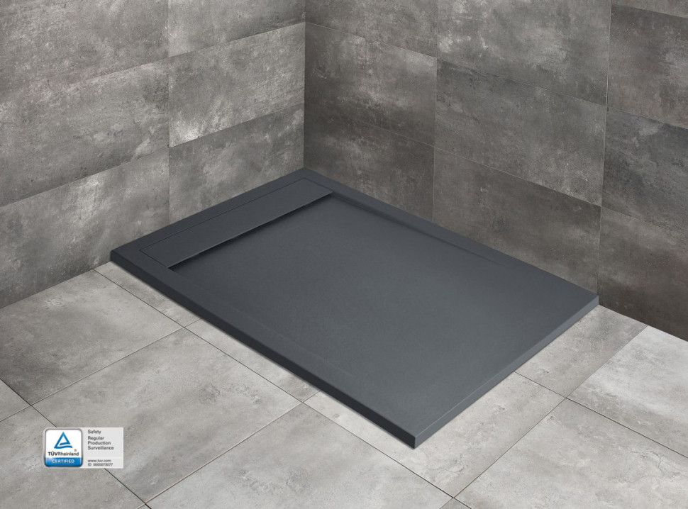 Душевой поддон Radaway Teos F anthracite HTF16090-64