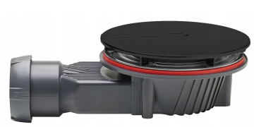 Сифон для поддонов Radaway R400PB Slim Plus чёрный