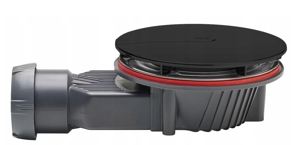 Сифон для поддонов Radaway R400PB Slim Plus чёрный